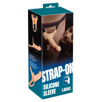 Чоловічий страпон You2Toys Strap-On Silicone Sleeve Large