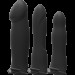 Набор для страпона с вибрацией Doc Johnson Body Extensions - BE Naughty - Black