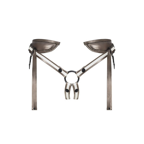 Трусы для страпона Strap-On-Me Leatherette HARNESS DESIROUS