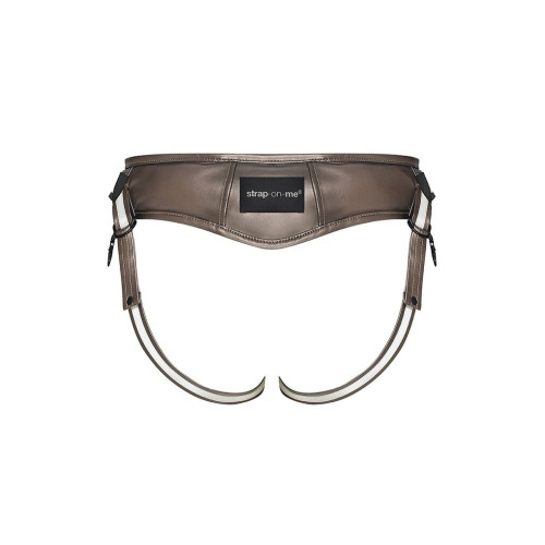 Трусы для страпона Strap-On-Me Leatherette HARNESS DESIROUS