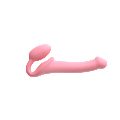 Безремінний страпон Strap-On-Me Rose M, повністю регульований, діаметр 3,3 см