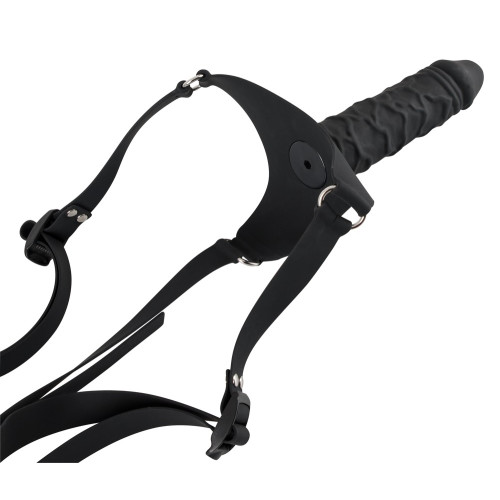 Женский Страпон You2Toys Silicone Strap-on Черный