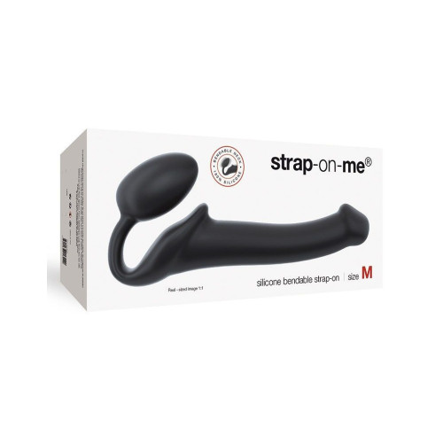 Безремневий страпон Strap-On-Me Чорний M