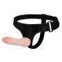 Страпон LyBaile Super Harness Flesh Рожевий