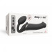 Безремневий страпон із вібрацією Strap-On-Me Vibrating Чорний L