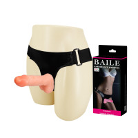 Женский страпон LyBaile Strap-On for Woman Телесный 15 см