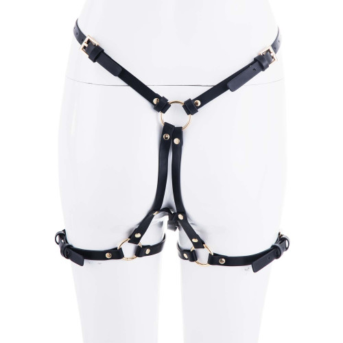 Страпон LOCKINK SEVANDA Queen Sheba Strapon Pink Dildo, регульовані кріплення, силіконовий дилдо