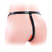 Страпон LoveToy Vibrating Unisex Hollow Strap On Телесный