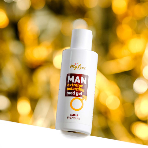 Збільшуючий гель-лубрикант для чоловіків MyLove Man Extreme Enlarging Med Gel, 150 мл