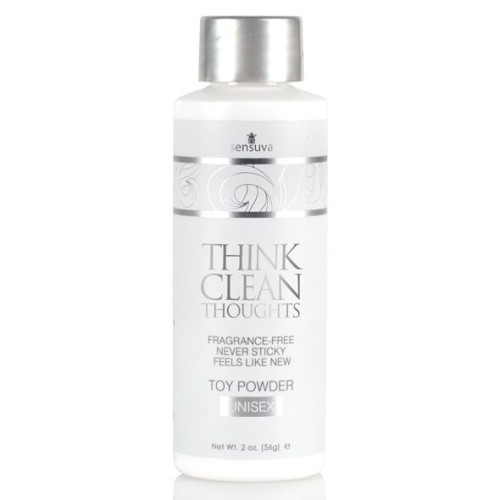 Пудра для ухода за игрушками Sensuva Think Clean Thoughts Toy Powder 56 грамм