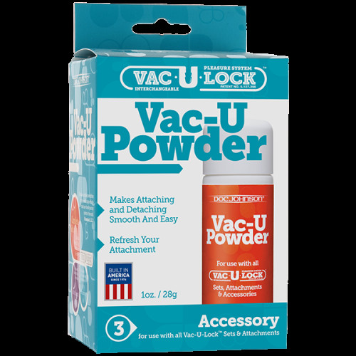 Пудра для крепления Vac-U-Lock Doc Johnson Vac-U Powder