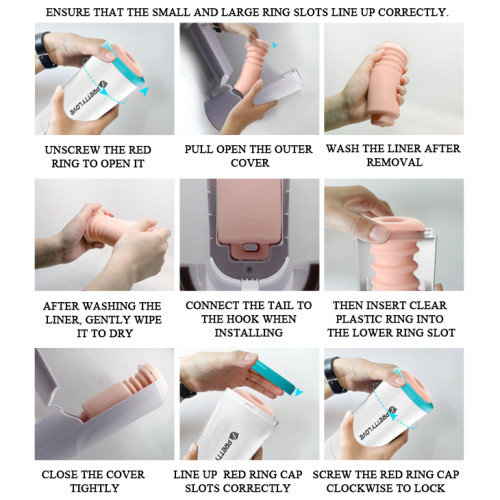 Мастурбатор Pretty Love Aby Anus Masturbator Тілесний