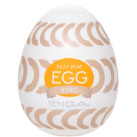 Мастурбатор-яйцо Tenga Egg Ring с ассиметричным рельефом