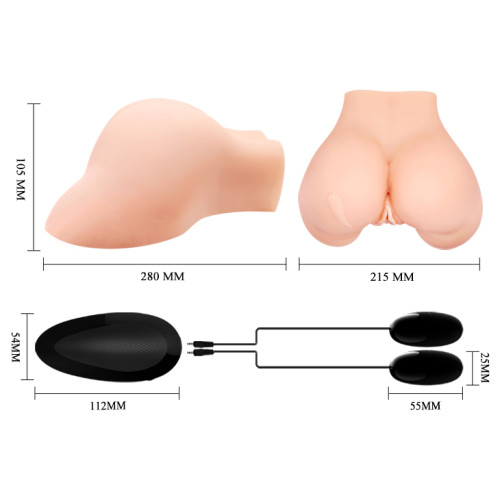 Мастурбатор Crazy Bull Julie Vagina and Ass