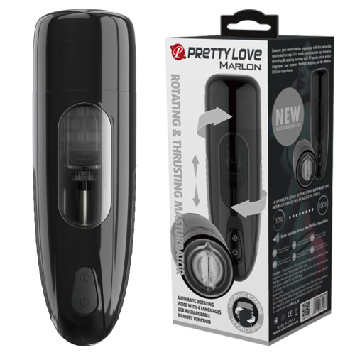 Мастурбатор Pretty Love Marlon Rotating & Thrusting Masturbator