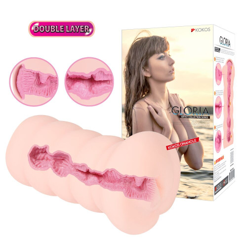 Мастурбатор-вагина двухслойный Kokos Gloria Double Layer