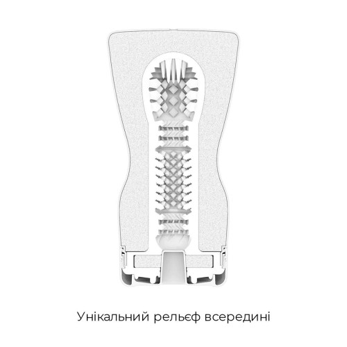 Мастурбатор Tenga Squeeze Tube Cup (м'яка подушечка) STRONG стискається