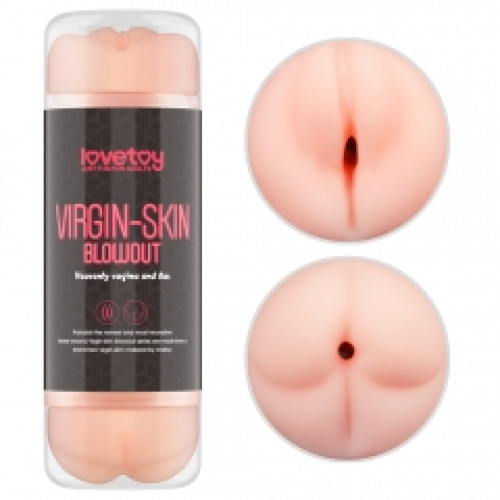 Мастурбатор LoveToy VirginLoveToySkin Blowout Stroker Vagina and Ass