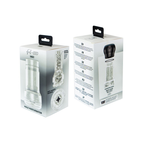 Мастурбатор Kiiroo Feel Pocket Crystal совместим с PowerBlow
