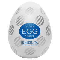 Мастурбатор-яйцо Tenga Egg Sphere с многоуровневым рельефом Мастурбатор-яйцо Tenga Egg Sphere с многоуровневым рельефом