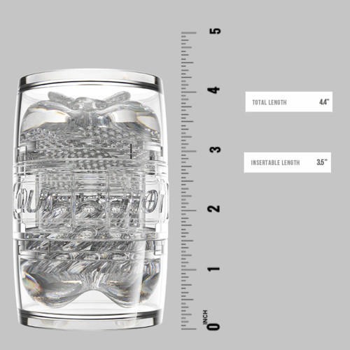 Мастурбатор Fleshlight Quickshot Mia Malkova, зі зліпком попки та вагіни