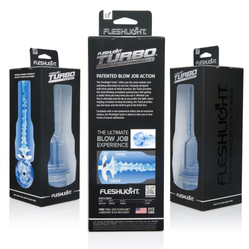 Мастурбатор Fleshlight Turbo Thrust Blue Ice