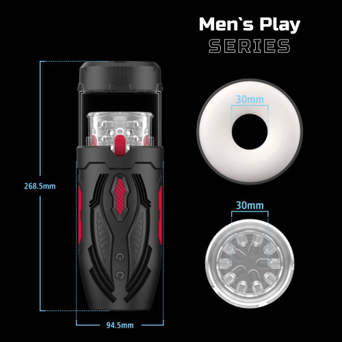 Мастурбатор Erospace Men's Play Automatic Male Masturbator B1