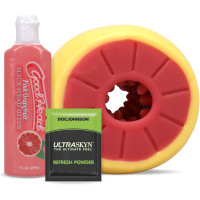 Набор для минета Doc Johnson GoodHead Grapefruit Blowjob Set - Yellow