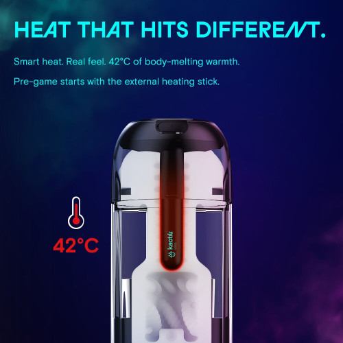 Смарт-мастурбатор Kaotik Labs The Cocoon, режим edging, пульсації, підігрів до 42 °C