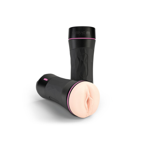 Мастурбатор-вагина Mystim O(h) PUSH ME Vagina, можно сжимать и регулировать вакуум