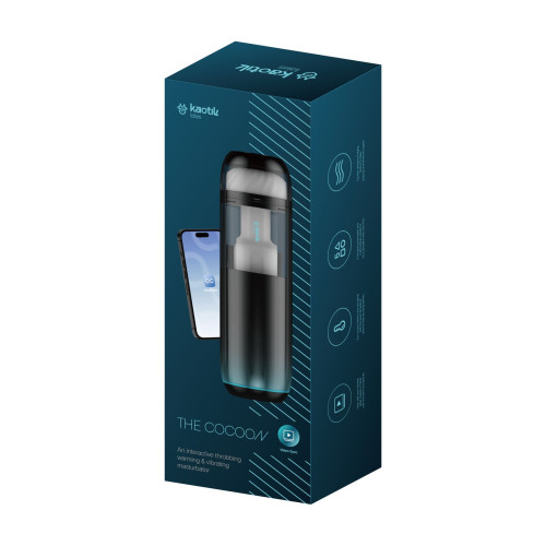 Смарт-мастурбатор Kaotik Labs The Cocoon, режим edging, пульсації, підігрів до 42 °C
