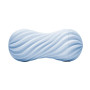 Мастурбатор Tenga FLEX Bubbly Blue с изменяемой интенсивностью, можно скручивать, вакуум