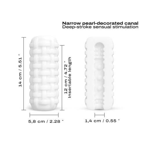 Мастурбатор Dorcel Cup Tight, ультрам’який, ребристий внутрішній канал