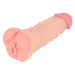 Насадка+мастурбатор Nature Skin 2in1 Extension+Masturbator (+8 см)