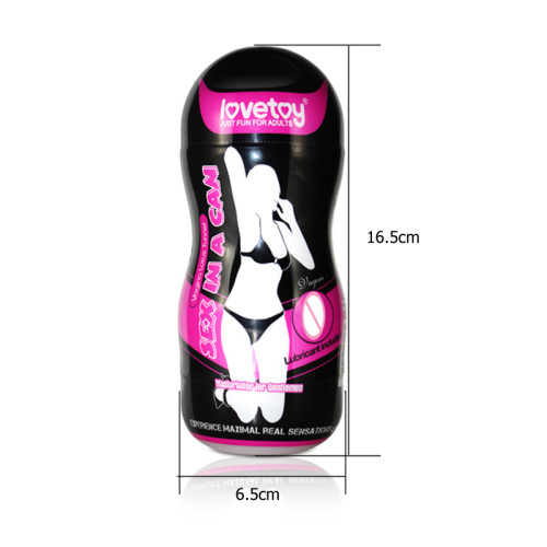 Мастурбатор LoveToy Sex In A Can Vagina Lotus Tunnel