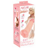 Насадка+мастурбатор Nature Skin 2in1 Extension+Masturbator (+8 см)