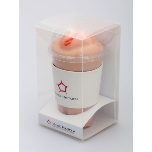 Мастурбатор-вагіна Naked Factory Cup Sleeve V–1, наскрізний
