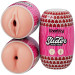 Мастурбатор LoveToy Slider DoubleLoveToyEnded Masturbator Ass and Vagina Flesh