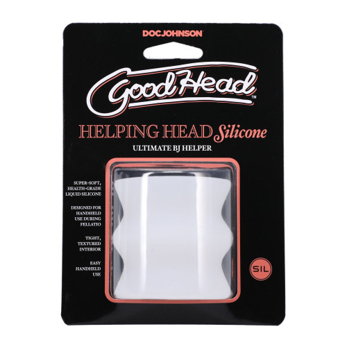 Мастурбатор Doc Johnson GoodHead - Helping Head Silicone