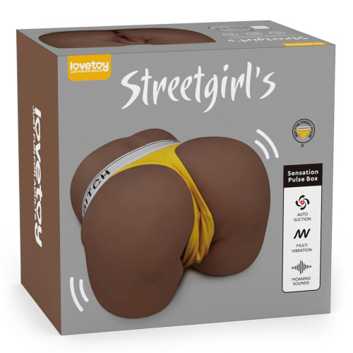 Мастурбатор LoveToy Streetgirl's 11 Sensation Pulse Black