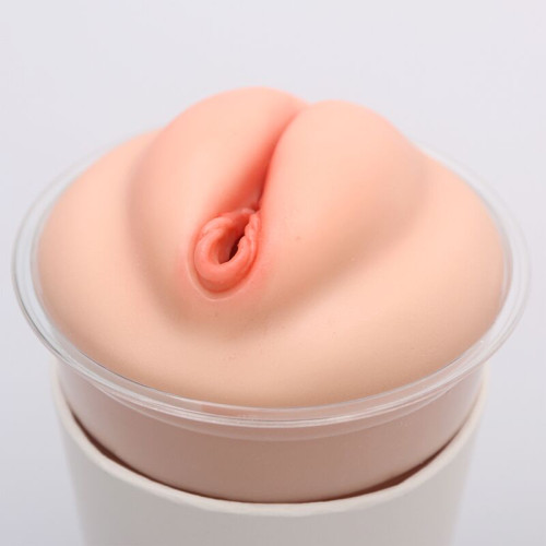 Мастурбатор-вагіна Naked Factory Cup Sleeve V–1, наскрізний