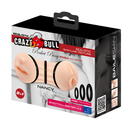 Мастурбатор Crazy Bull Nancy Pocket Pussy
