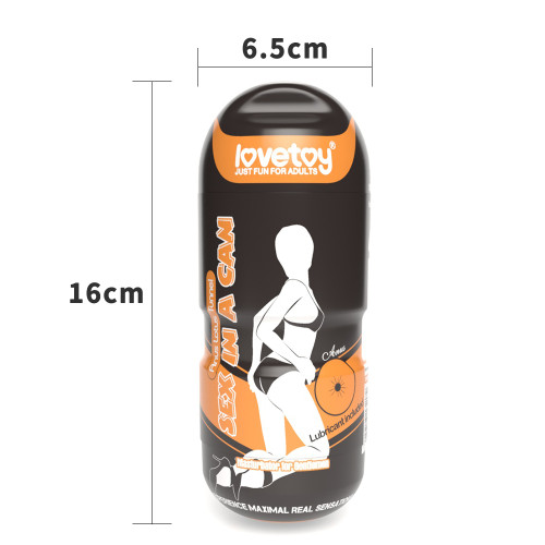 Мастурбатор LoveToy Sex In A Can Anus Lotus Tunnel Vibrating