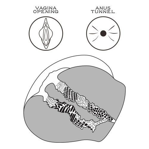 Мастурбатор LoveToy Streetgirl's #11 Flesh