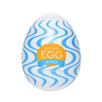 Мастурбатор-яйцо Tenga Egg Wind с зигзагообразным рельефом Мастурбатор-яйцо Tenga Egg Wind с зигзагообразным рельефом