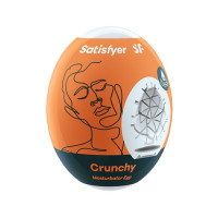 Самосмазывающийся мастурбатор-яйцо Satisfyer Egg Crunchy Самосмазывающийся мастурбатор-яйцо Satisfyer Egg Crunchy