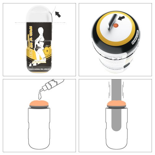 Мастурбатор LoveToy Sex In A Can Anus Stamina Tunnel