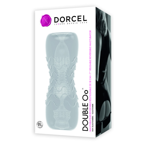 Мастурбатор Marc Dorcel Double OO Белый
