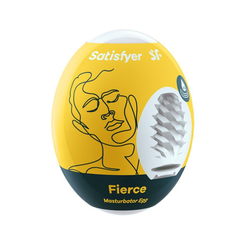 Самосмазывающийся мастурбатор-яйцо Satisfyer Egg Fierce
