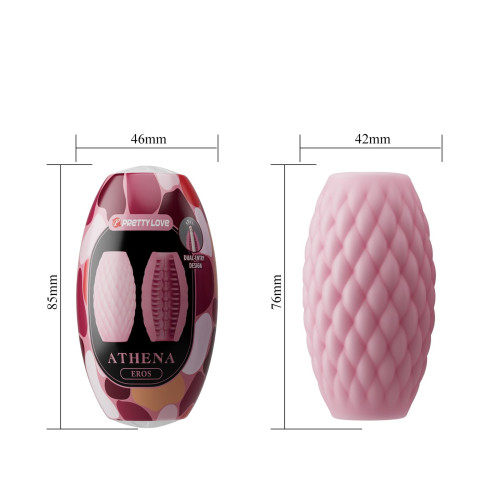 Мастурбатор Pretty Love Athena Eros Pink